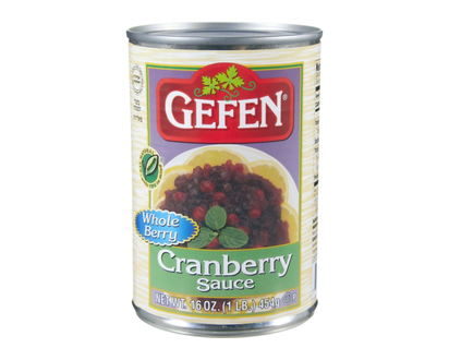 Gefen Kosher Cranberry Sauce, Whole Berry - 454.0 G