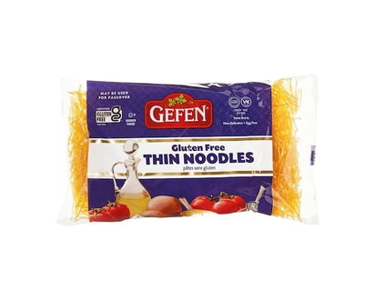 Gefen Thin Noodles, No Eggs Added - 255.0 G