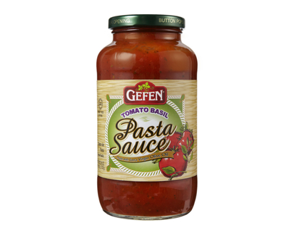 Gefen Sauce pour pâtes marinara au basilic casher - 737.0 G