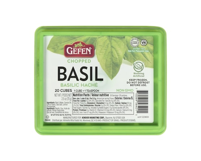 Gefen Chopped Basil Cubes - 71.0 G