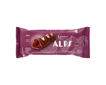 Geneve Swiss Chocolate Alps gaufrette enrobée de chocolat noir fourrée de crème au chocolat - 50.0 G