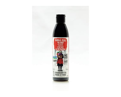Nonna Pia's Gourmet Sauces Balsamic Glaze Strawberry Fig - 250.0 ML