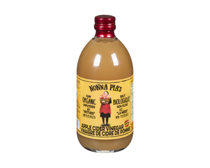 Nonna Pia's Gourmet Sauces Organic Apple Cider Vinegar - 500.0 ML