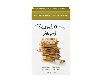 Stonewall Kitchen Down East Crackers Roasted Garlic - 142.0 G