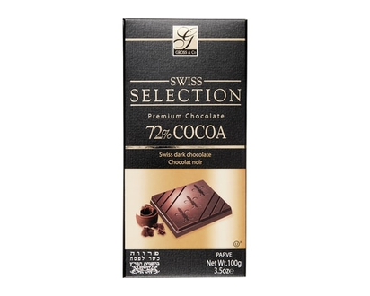 Gross Swiss Premium Chocolate, 72% Dark - 100.0 G