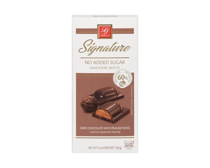 Gross & Co. Signature choclat noir avec praline - 100.0 G