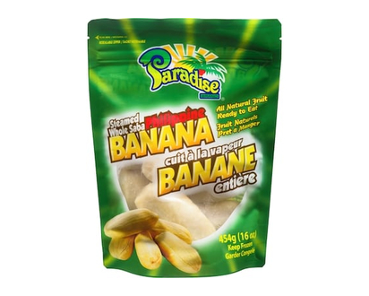 Paradise Whole Saba Philippine Banana Steamed - 454.0 G