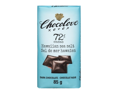 Chocolove Hawaiian Sea Salt In Dark Chocolate 72% Cacao - 85.0 G