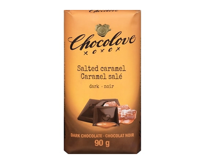 Chocolove Salted Caramel In Dark Chocolate - 90.0 G