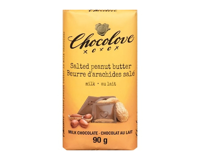 Chocolove Salted Peanut Butter In Milk Chocolate - 90.0 G