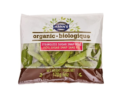Organic Sugar Snap Peas - 170.0 G