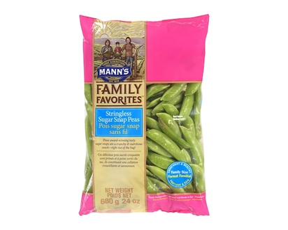 Manns Sugar Snap PeasÂ Â - 0.68 KG
