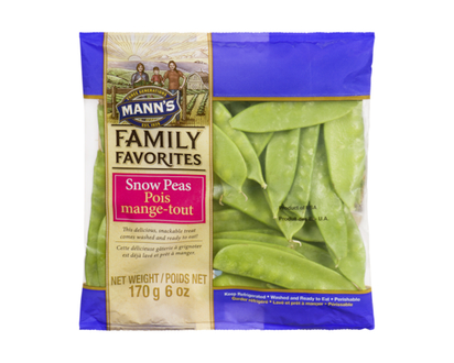 Manns Snow Peas - 170.0 g
