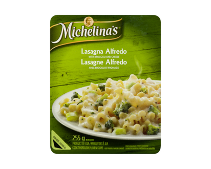 Michelina Lasagna Alfredo with Broccoli and Cheese - 255.0 G