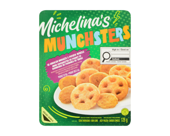 Lil Chicken Nuggets & Potato Wheels - 128.0 G