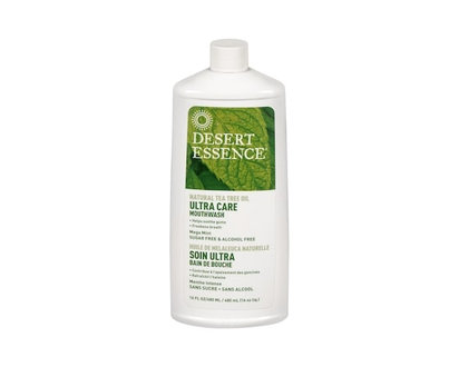 Desert Essence Natural Tea Tree Oil Ultra Care Mouthwash - 473.0 ML