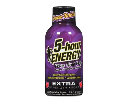 5 Hr Energy Extra Strength, Grape - 57.0 ML