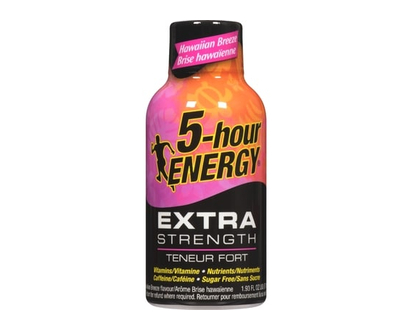 5 Hr Energy Extra Strength Hawaiian Breeze Flavour - 57.0 ML