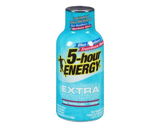 5-hour Energy Blue Raspberry Flavour Extra Strength - 57.0 ML