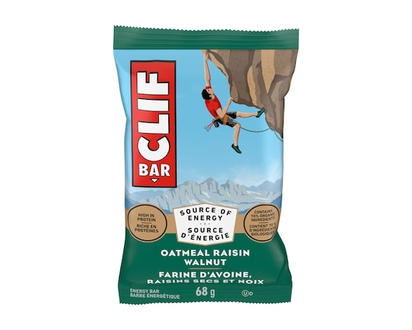 CLIF Energy Bars, Oatmeal Raisin Walnut, Granola Bar, High in Protein - 68.0 G