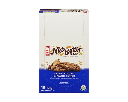 Nut Butter Bar, Chocolate Chip & Peanut Butter - 50.0 G
