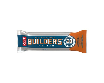 CLIF BUILDERS Protein Bars, Chocolate Peanut Butter Flavour, 20g of Protein - 68.0 G