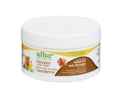 Alba Botanica Hawaiian Body Cream Deep Moisturizing Kukui Nut - 180.0 ML