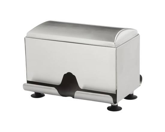 Stainless Steel Wrapped Straw Dispenser - 1.0 EA