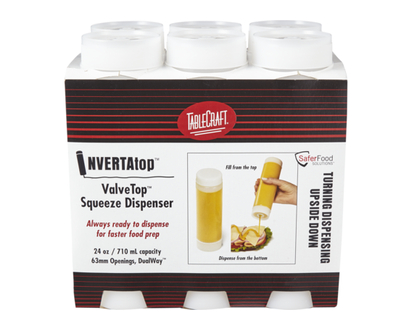 Tablecraft Invertatop Squeeze Bottle - 1.0 EA