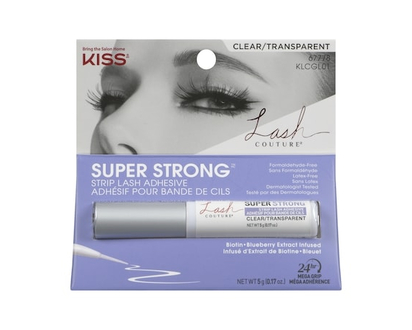 Kiss Lash Couture Super Strong Strip Lash Adhesive Clear - 1.0 EA