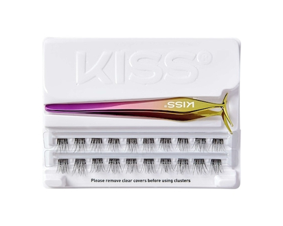 Kiss Impress Press-On Falsies Eyelashes, Natural - 1 EA