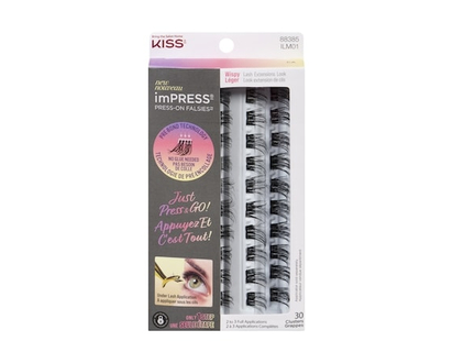 Kiss Impress press-on falsies léger - 1.0 EA