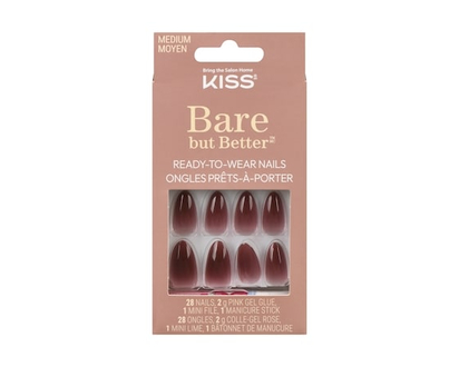 Kiss Bare But Better Ready-To-Wear Nails Medium - 1.0 EA