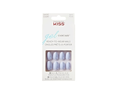 Kiss Gel Fantasy Ready-To-Wear Nails Short - 1.0 EA
