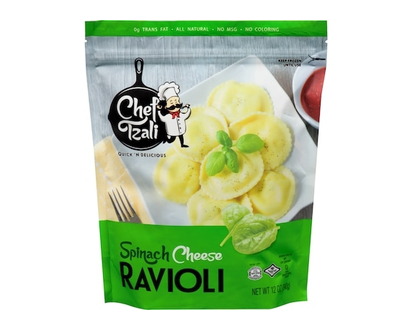 Chef Tzali Kosher Ravioli Spinach Cheese - 340.0 G