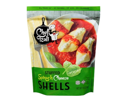 Chef Tzali Shells Stuffed Spinach Cheese - 454.0 G