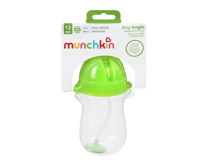 Munchkin TASSE AVC PAILLE FLEXIBLE 10OZ - 1.0 EA