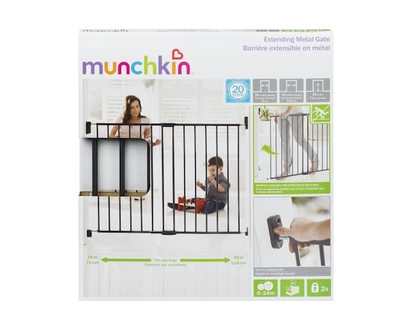 Munchkin Extendable Metal Gate - 1.0 EA
