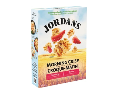 Jordan’s Céréales granola Croque-Matin Fraises - 400.0 G