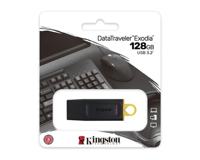 Kingston 128GB USB DataTraveler Exodia - 1 EA