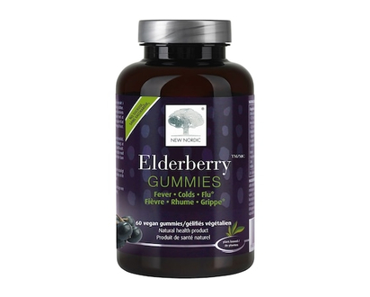 New Nordic Elderberry Gummies - 60 EA