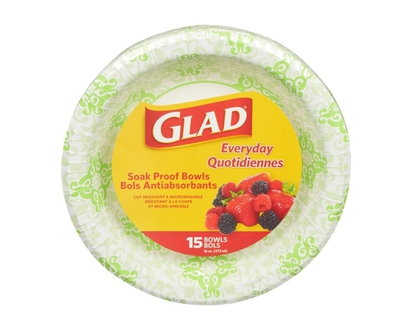 Glad 16oz Soak Proof Bowl - 1.0 EA