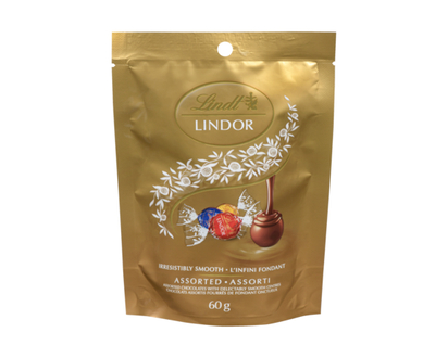 Lindt Assorted Chocolates With Delectably Smooth Centres Assorted - 60.0 G