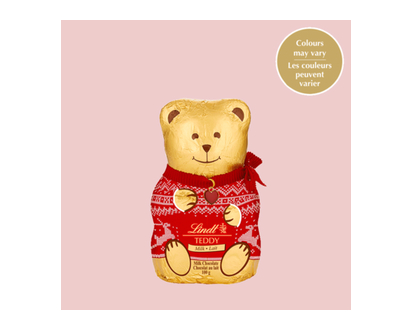 Lindt Ourson en chocolat au lait TEDDY chandail de Noël - 100.0 G