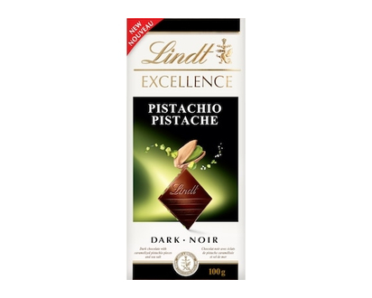 Lindt EXCELLENCE Pistachio Dark Chocolate Bar - 100.0 G