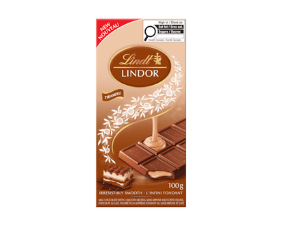 LINDOR Tiramisu Chocolate Bar - 100.0 G
