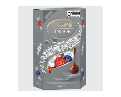 Boîte cornet Truffes LINDOR assorties au chocolat, Édition limitée - 600.0 G
