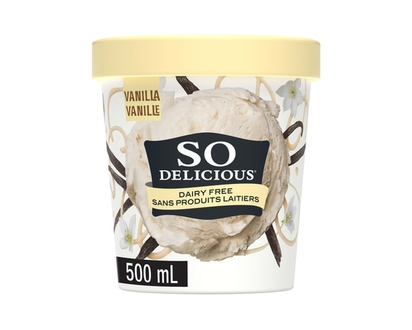 So Delicious Sans produits laitiers dessert glacé a la noix de cajou vanille - 479.0 ML