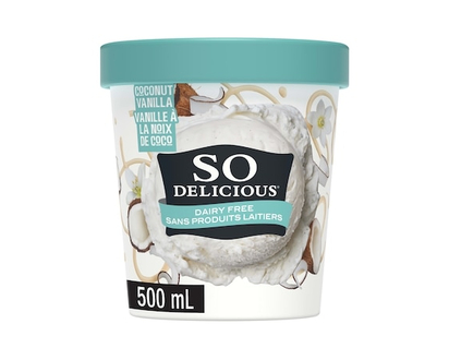 So Delicious Sans produits laitiers dessert glacé a la noix de coco gousee de vanille - 500.0 ML