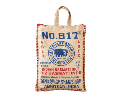 817 Elephant Pure Basmati Rice - 4.0 KG